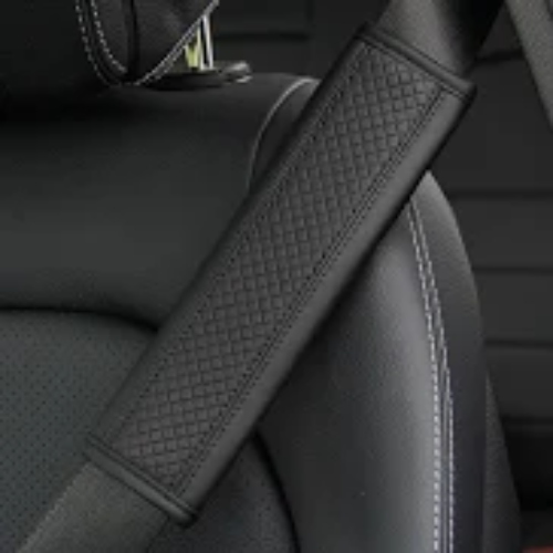 Fiber Leather Seat belt Cover